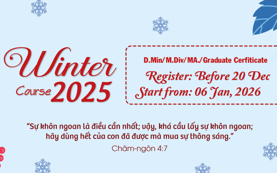 Thông báo Khóa Mùa Đông 2025